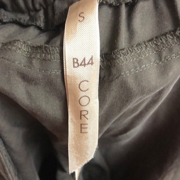 B44 Core silk brown shorts tie front small - Picture 5 of 5